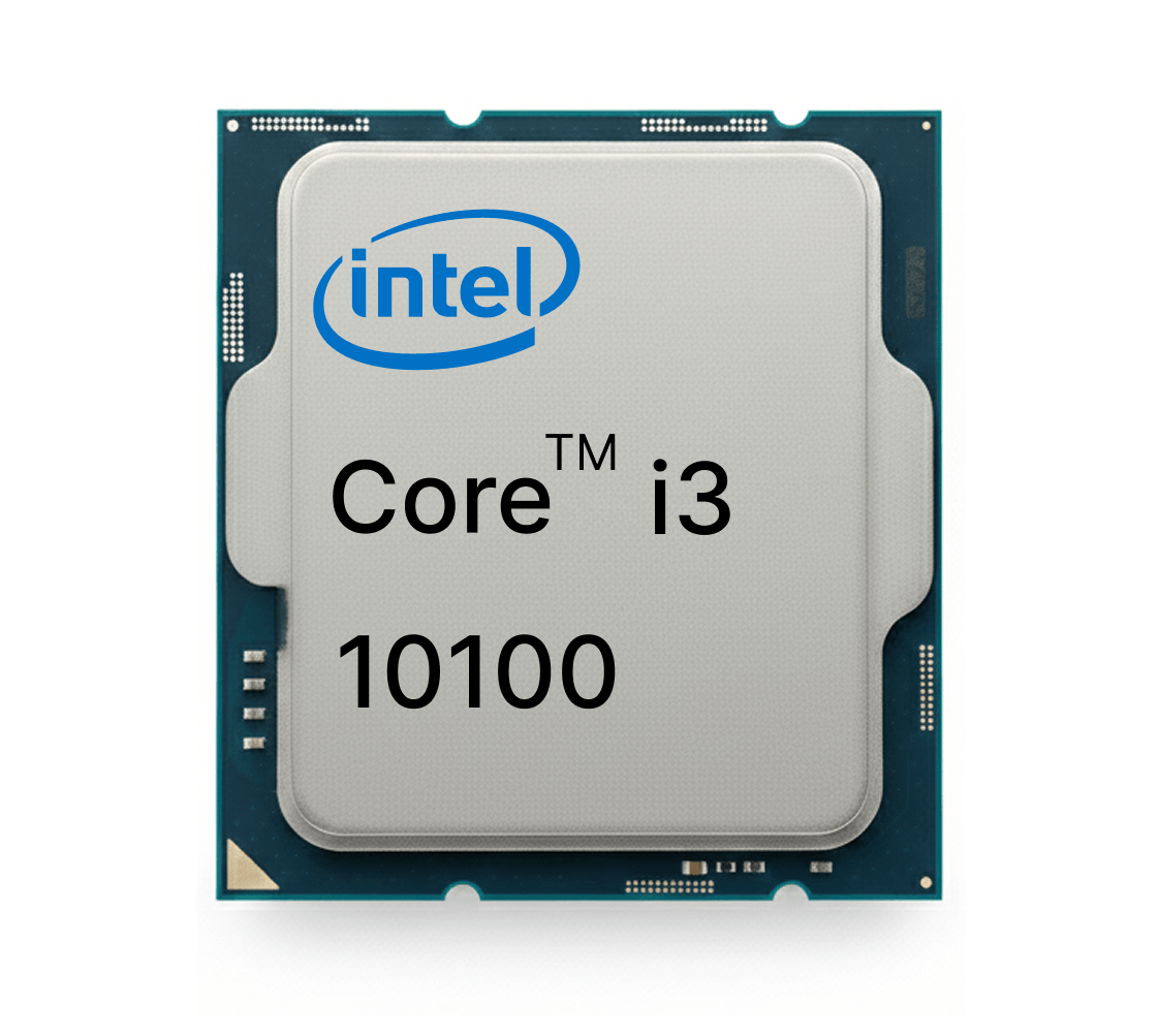 Intel Core i3-10100 Protsessor (10-Avlod): Tezkor, Samarali 4 Yadro 8 Oqim – Kundalik Vazifalar va O'yinlar Uchun Ideal CPU